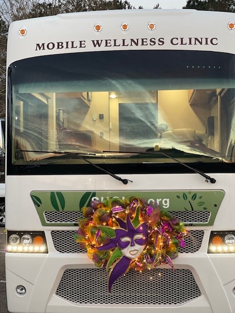 Mobile Coach Mardi Gras Ready