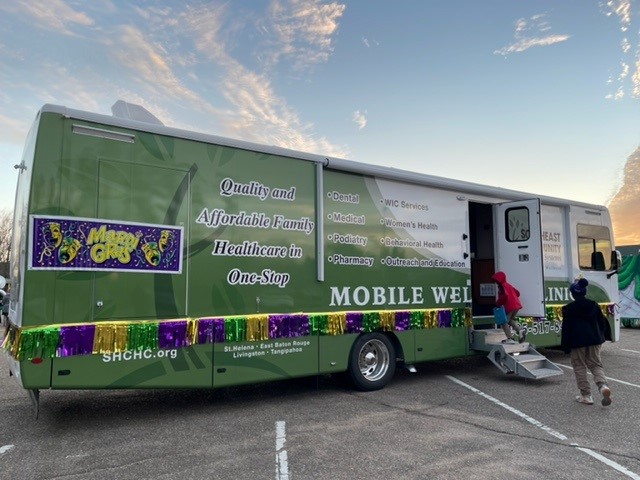 Mobile Wellness Coach Mardi Gras Parade