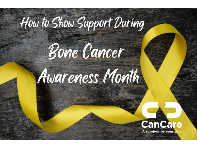 Bone Cancer Awareness Month Ribbon