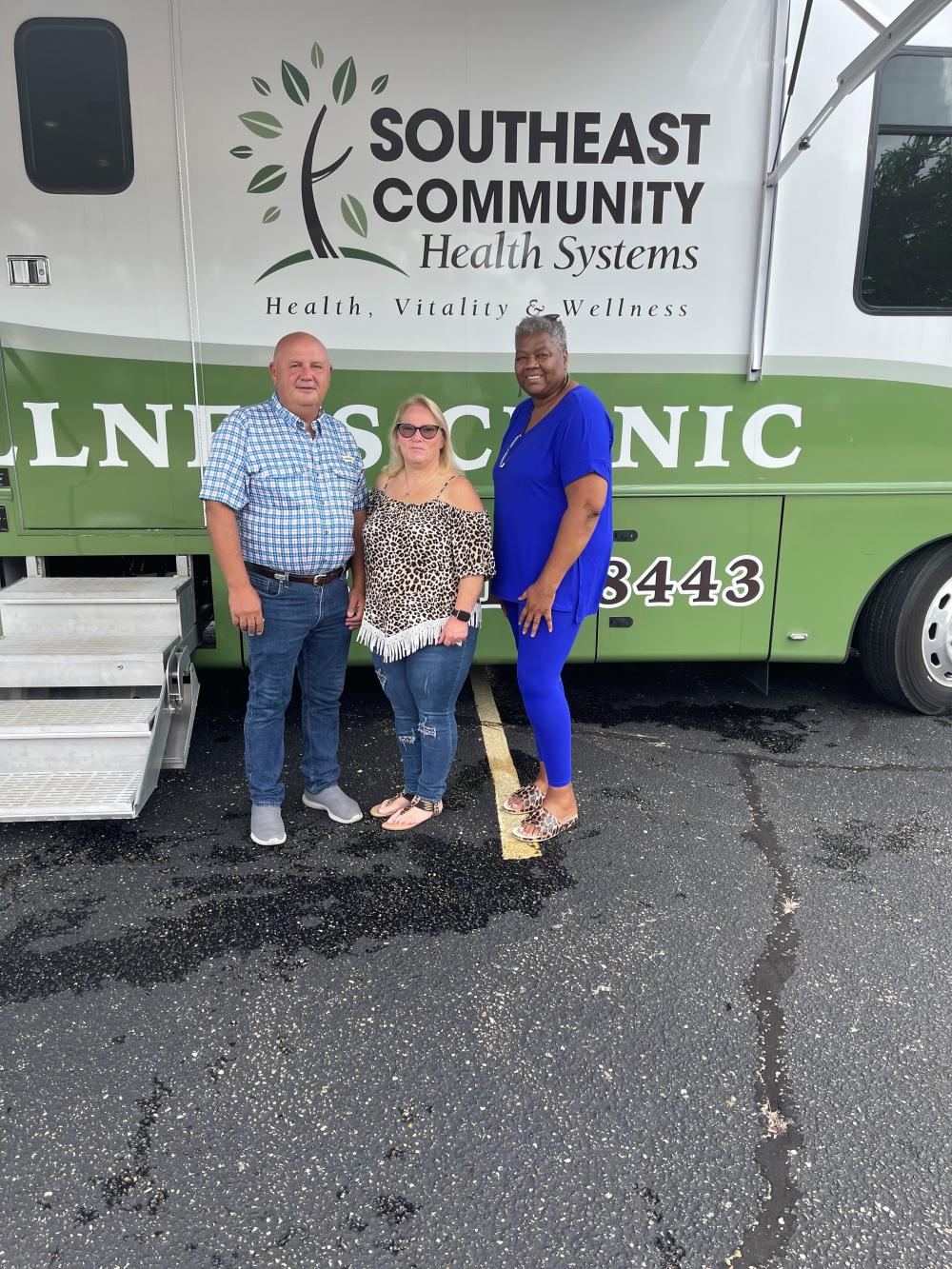 Mayor Jim Paine, His Wife, Nanette Bester, Outreach Director