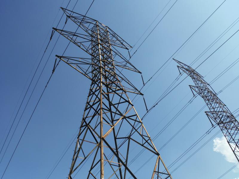 image of power lines
