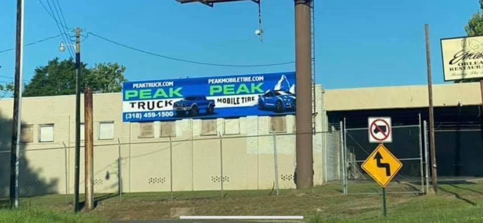 Peak Truck Big Sign