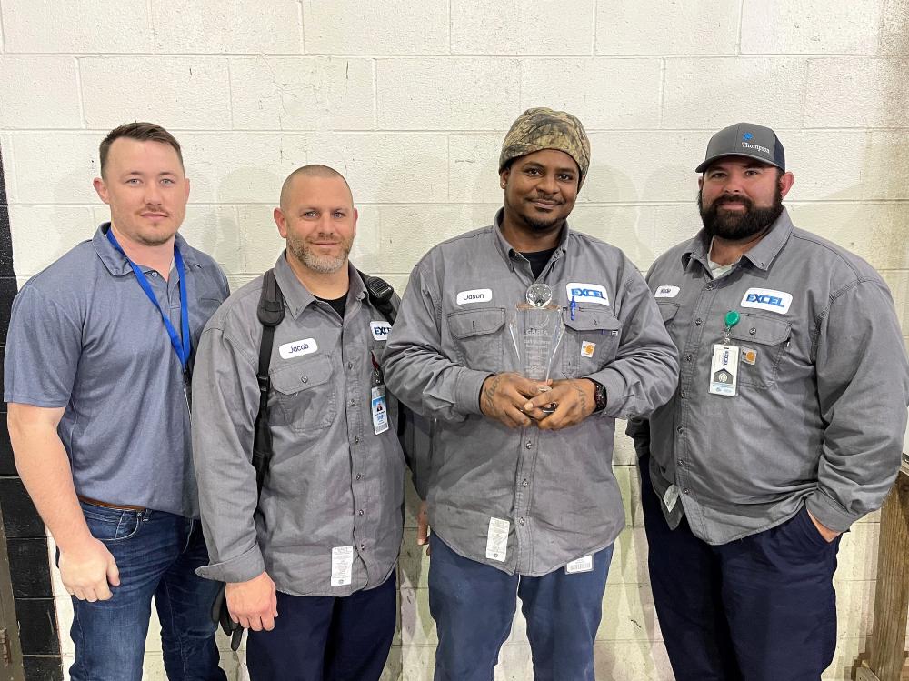 EXCEL presents award to SNF Flopam 