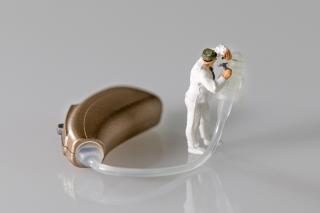 hearing aid crackling repairs