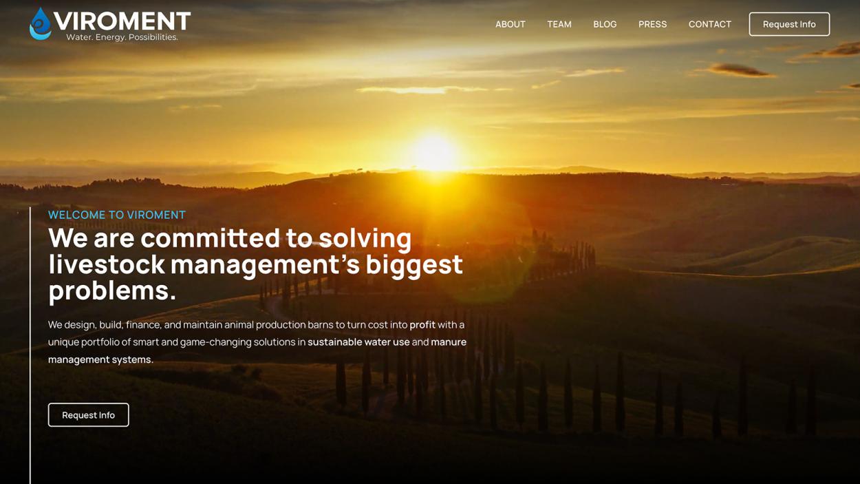 Viroment - Website - After