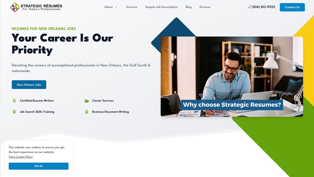 Strategic Resumes - Website - After