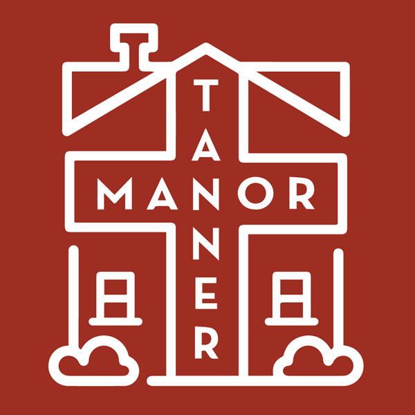 Tanner Manor logo red