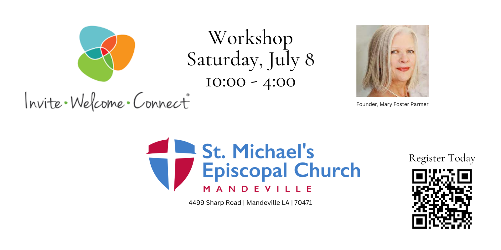 July 8th  Invite - Welcome - Connect Event