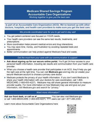 Medicare Shared Savings Program