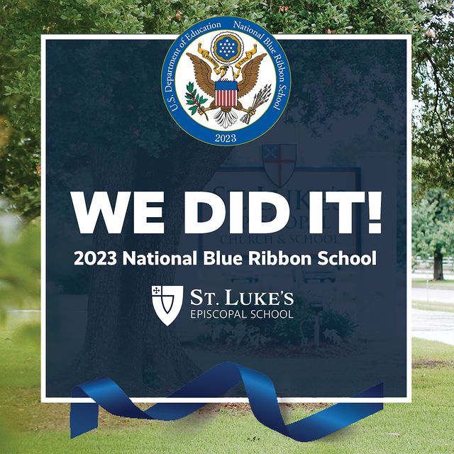 St. Luke's School names National Blue Ribbon School