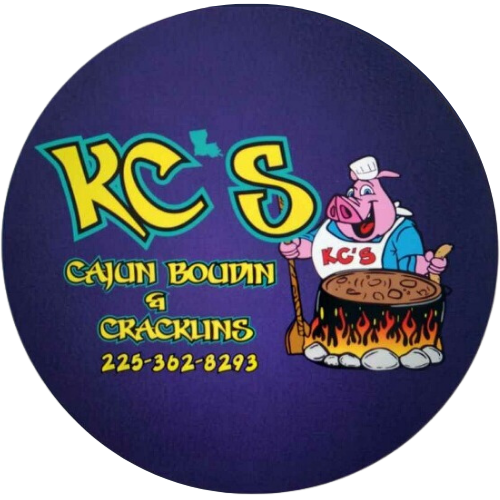 KC's Cajun Boudin & Cracklins Logo