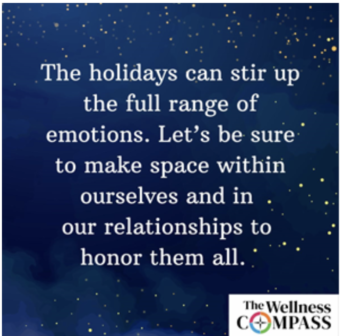 Honoring Holiday Emotions 
