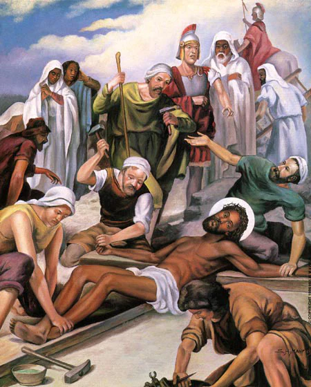 Walk the stations of the cross