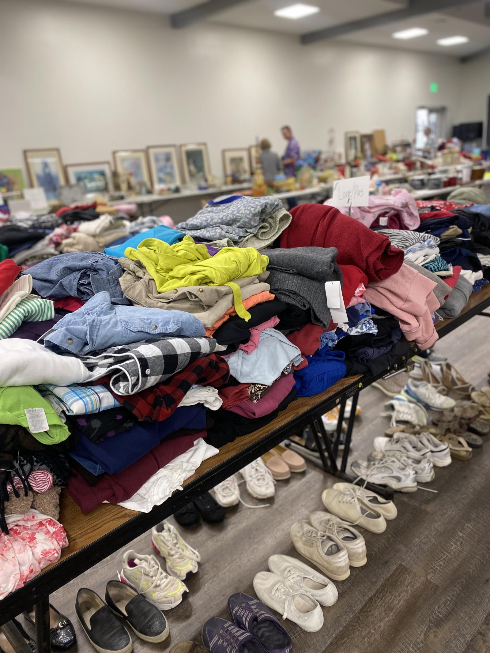 Garage Sale this Saturday in Witter Hall  at 8 a.m.