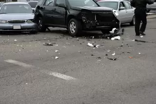multi car accident