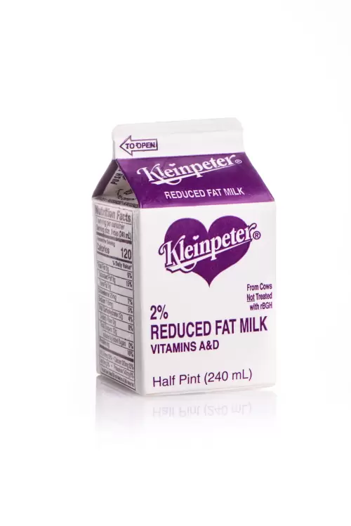 Half Pint Carton - 2% Reduced Fat Milk