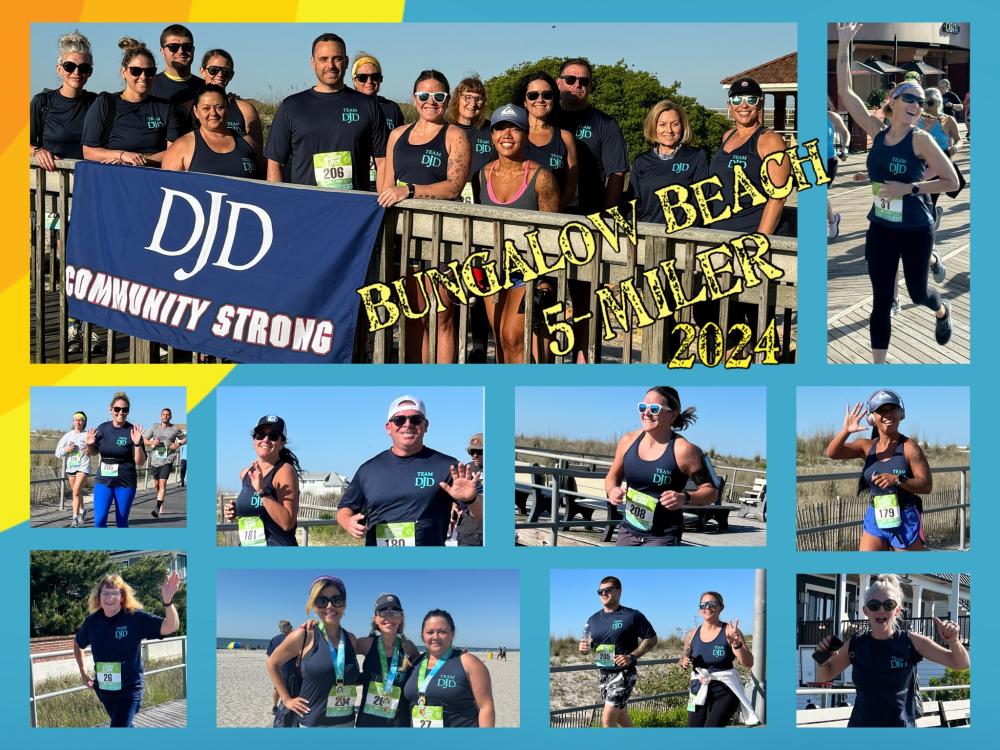 Team DJD Runs Bungalow Beach 5 Miler