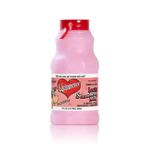 Half Pint - Low Fat Strawberry Milk