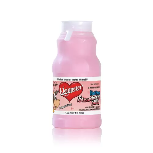 Half Pint - Fat Free Strawberry Milk