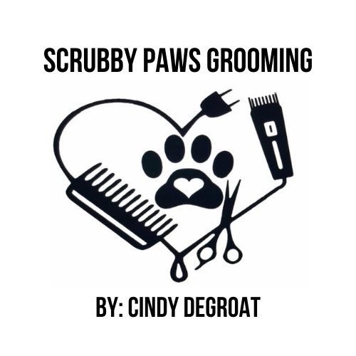 Scrubby Paws Grooming logo