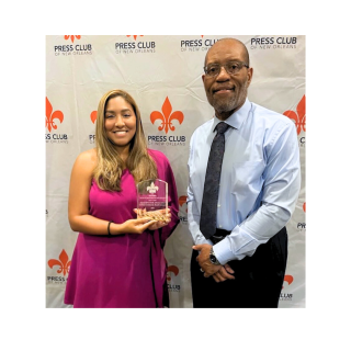 DCHC Marketing and Communications Team Wins First Place Press Club of New Orleans Award