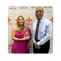 DCHC Marketing and Communications Team Wins First Place Press Club of New Orleans Award