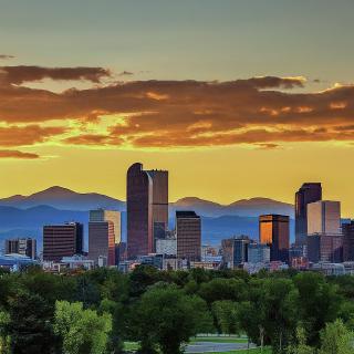 Denver Colorado Skyline