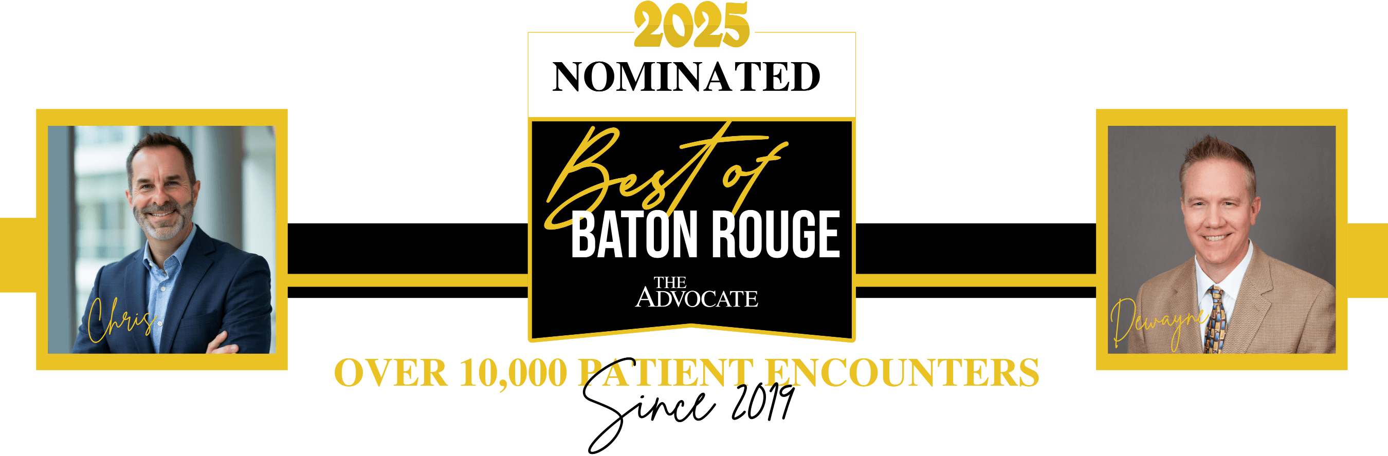 2025 Nominated for Best of Baton Rouge - The Advocate