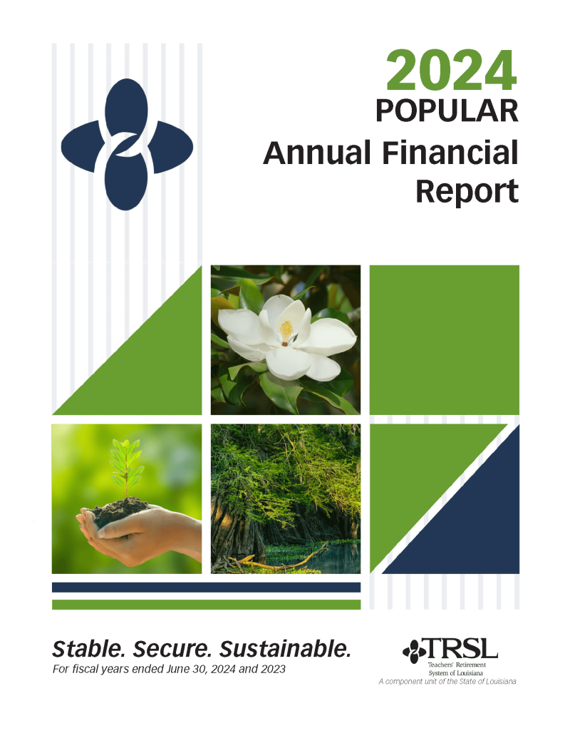 Popular Annual Financial Report (PAFR)