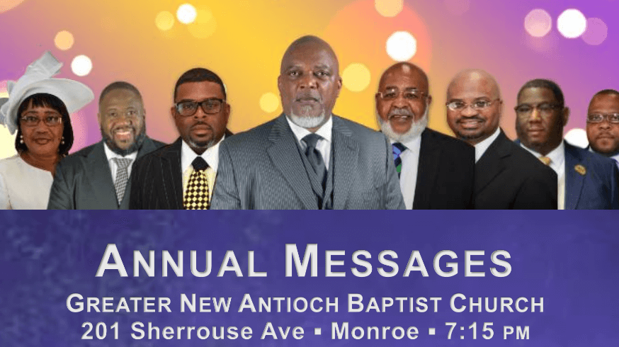 Annual Messages - Greater New Antioch Baptist Church