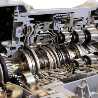 close up of remanufactured transmission in baton rouge