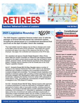 Retirees Newsletter