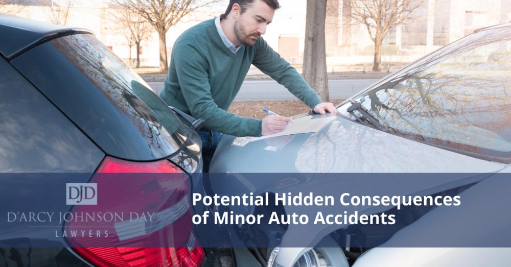 Potential Hidden Consequences of Minor Auto Accidents