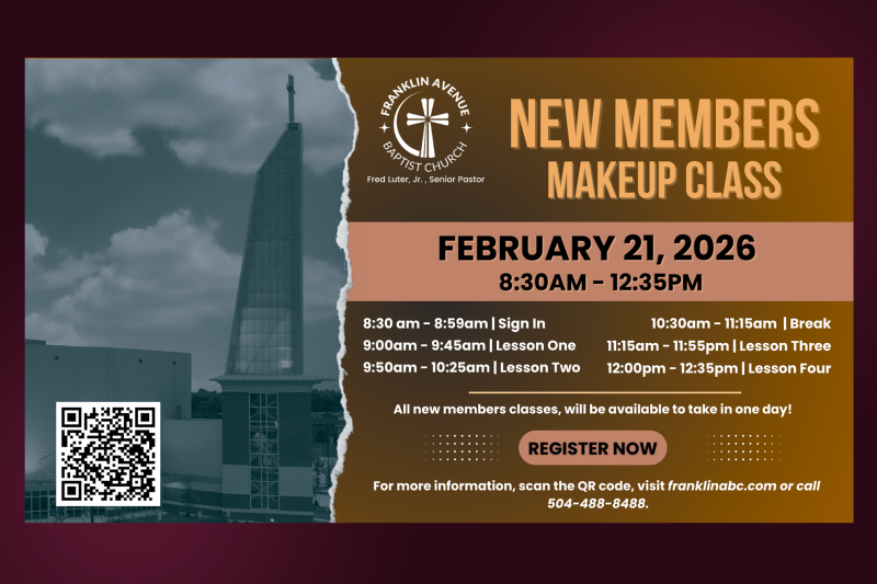 New Members Make Up Classes