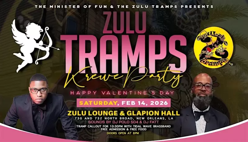 Zulu Tramps Krewe Party