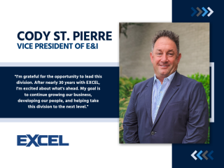 Cody St. Pierre, EXCEL VP of E&I Announcement
