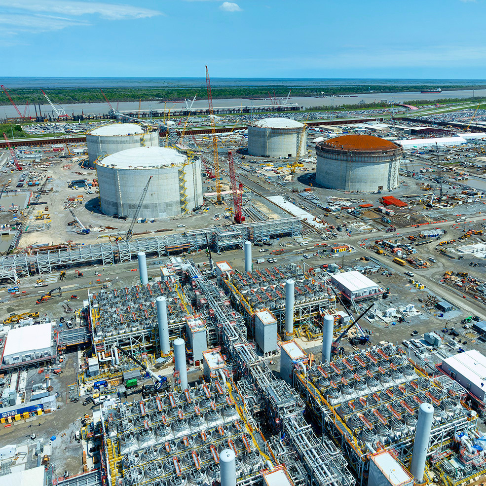 LNG Facility in Plaquemines Parish Louisiana