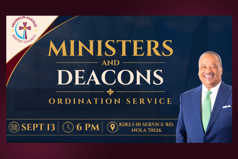 Ministers and Deacons Ordination Service