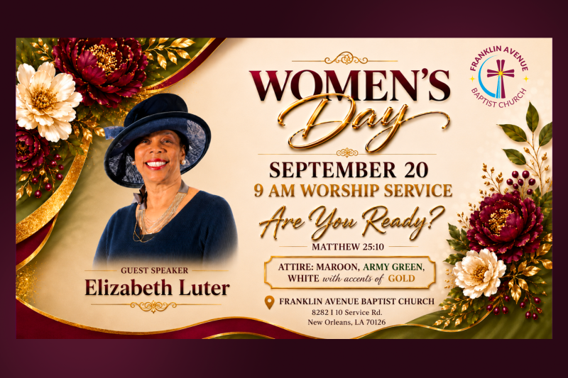 Women's Day Worship Service