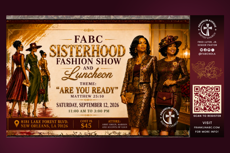 FABC Sisterhood Fashion Show & Luncheon