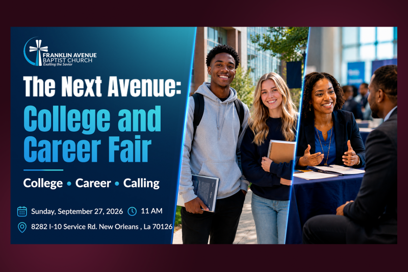 The Next Avenue: College & Career Fair