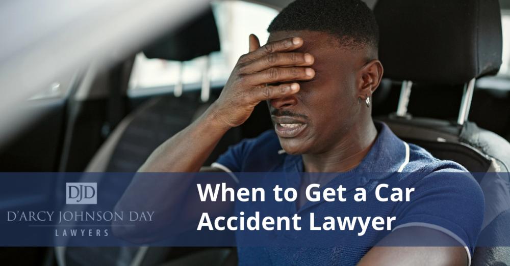 When to Get a Car Accident Lawyer