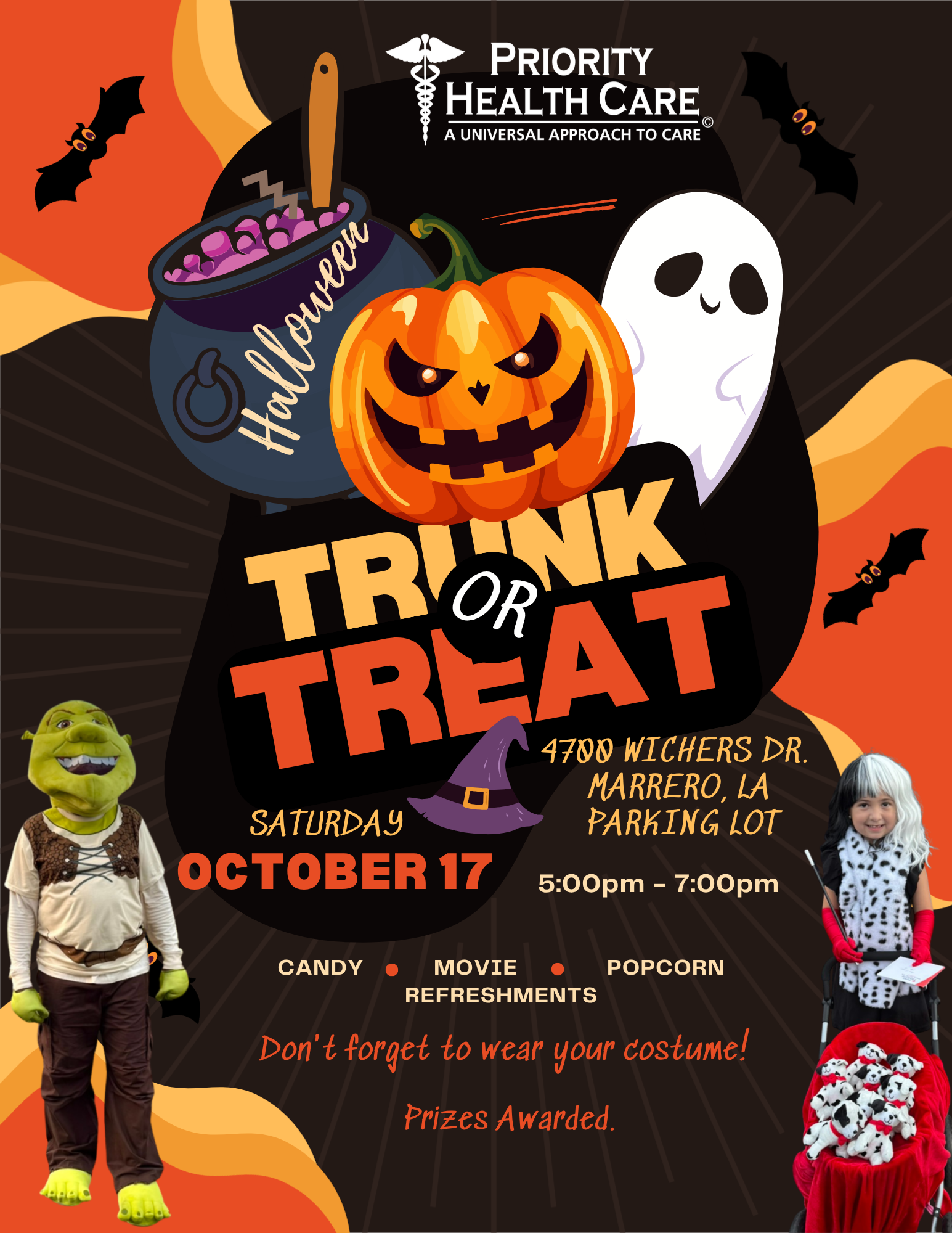 Trunk or Treat 2026 - Priority Health Care | For All Your Health Care Needs