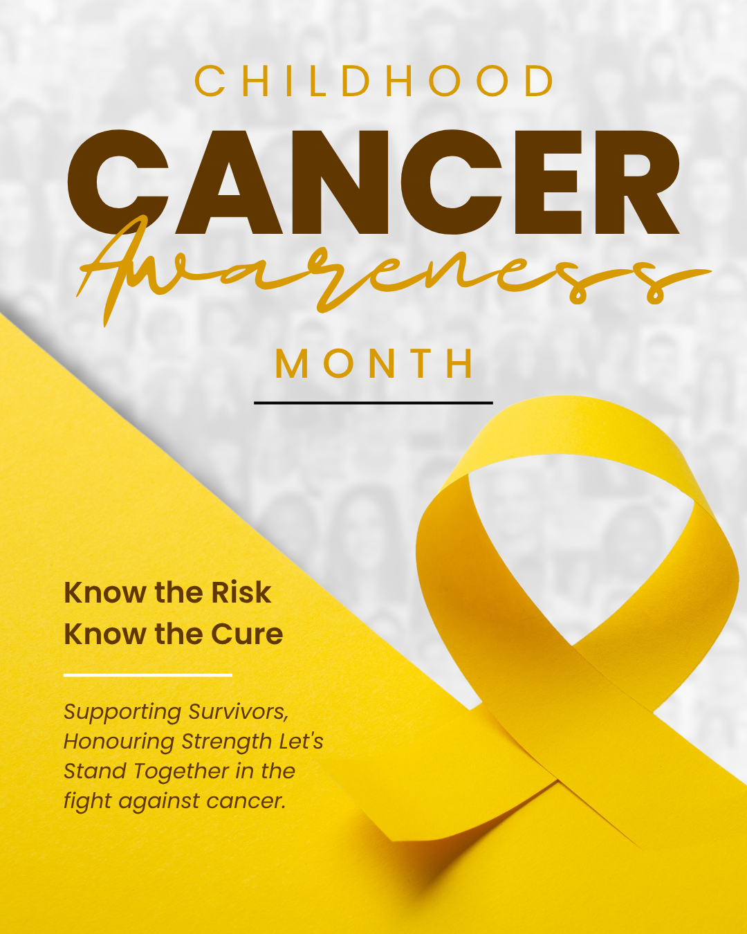 Childhood Cancer Awareness Month - Priority Health Care | For All Your Health Care Needs