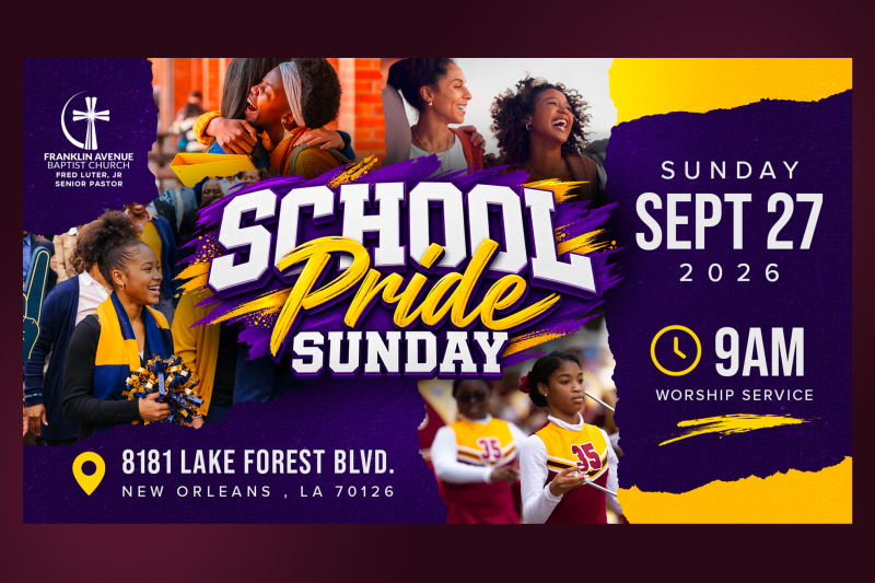 School Pride Sunday