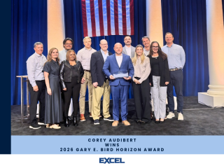Corey Audibert Wins 2026 Gary E. Bird Horizon Award