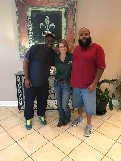 Tony and Kevin in Evangeline Trace