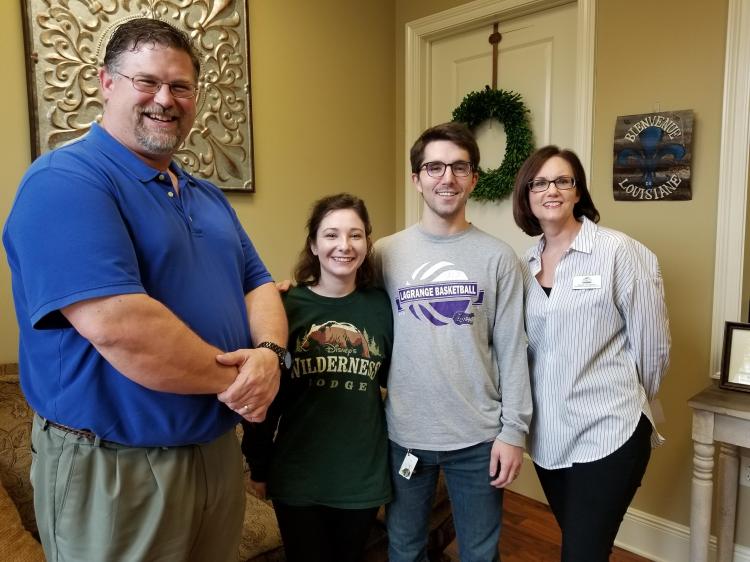 The Keeley Family in Belle Savanne