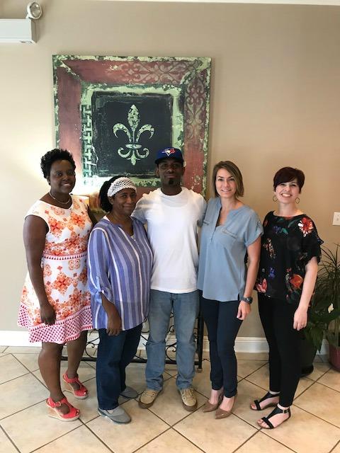 The Allen Family in Arbor Walk