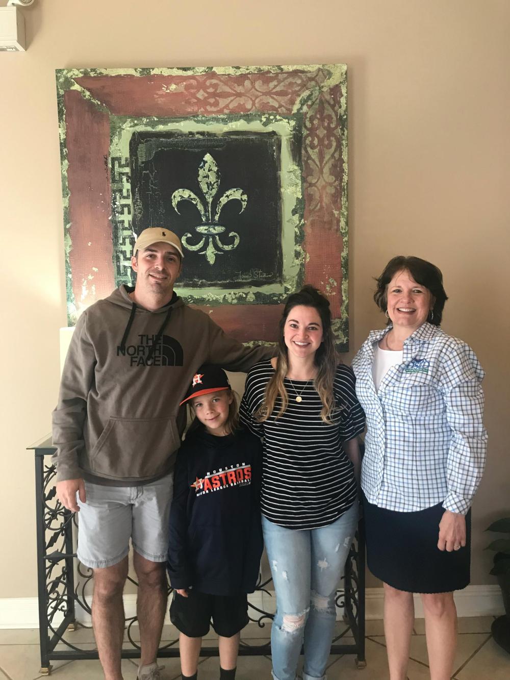 The Peltier Family in Hidden Farms